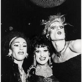 Drag queens, Twisty, Miss 3D and Cindy Pastel, no date