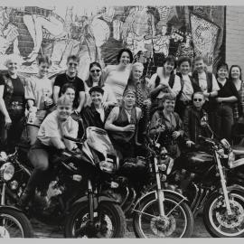 Dykes on Bikes annual fundraiser, The Iron Duke Hotel, Botany Road Alexandria, no date