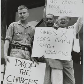 Anti-harassment protest, Liverpool Street Sydney, no date