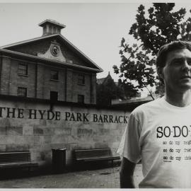 Robert French, Hyde Park Barracks, Macquarie Street Sydney, 1990