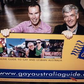 Gay Australia Guide website launch, 2001