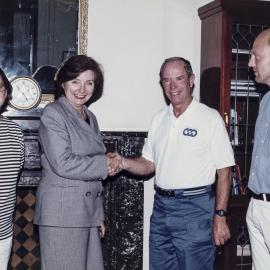 Site inspection for Sydney Gay Games, Sydney Town Hall George Street Sydney, 1997