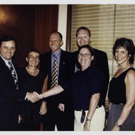 Frank Sartor with the Directors of 2002 Sydney Gay Games, 1998