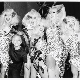 Performance at Hand in Hand party, Hordern Pavilion, Driver Avenue Moore Park, 1996
