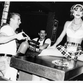 Hand in Hand party recovery, Midnight Shift bar, Oxford Street Darlinghurst, 1994