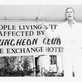 Ron Handley at the Luncheon Club Picnic, Green Park Darlinghurst, 1995