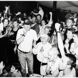 NSW State Election celebrations, Forrester's Hotel Riley Street Surry Hills, 1995
