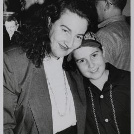 Susan Harben and son, Forrester's Hotel Riley Street Surry Hills, 1995