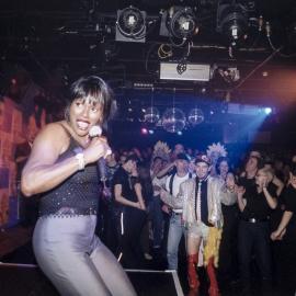 Marcia Hines at Midnight Shift bar, Oxford Street Darlinghurst, 1999