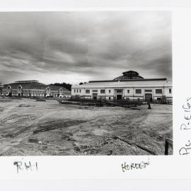 Hordern Pavilion under construction, Driver Avenue Moore Park, no date