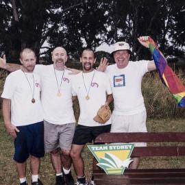 Baseball team, Hot To Trot event, 2000