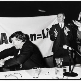 Brian Howe at 6th International AIDS conference, 1990