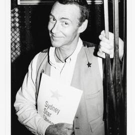 Kevin Hume at the Sydney Star Observer Oxford Street offices, 1994