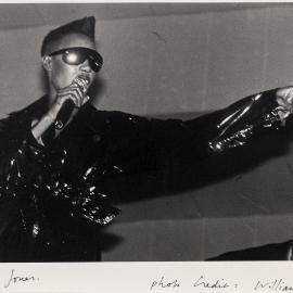 Grace Jones sings, no date