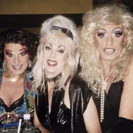 Juice event attendees, Phoenix Bar, Oxford Street Darlinghurst, 1999