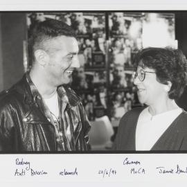 Carmen Lawrence at the Anti-Discrimination relaunch, Museum of Contemporary Art, George Street The Rocks, 1994