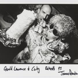 Gerald Lawrence and Corby Bakeoff, Oxford Hotel Oxford Street Darlinghurst, 1993