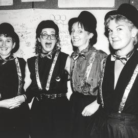 Lesbian Space Project fundraising event, Sydney Town Hall, George Street Sydney, 1993