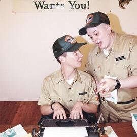 Lesbian park rangers, office location unknown, no date