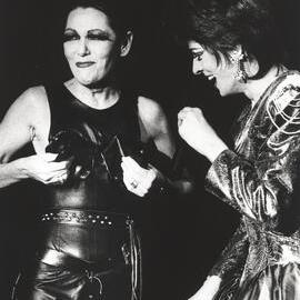 Jeanne Little and Rose Leaf at Midnight Shift, Oxford Street Darlinghurst, 1993