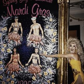 Painting unveiled at Mardi Gras Awards Night, Sydney Town Hall, George Street Sydney, 1995