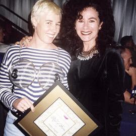 Phillipa Playford, Mardi Gras Awards Night, Seymour Centre, Cleveland Street Chippendale, 1999