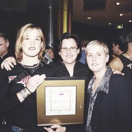 Gillian Minervini, Mardi Gras Awards Night, Seymour Centre, Cleveland Street Chippendale, 1999