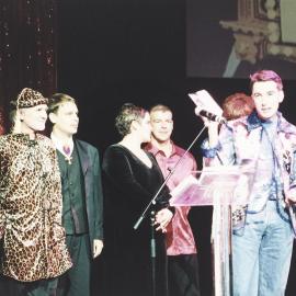 Tasmanian attendees, Mardi Gras Awards Night, Seymour Centre, Cleveland Street Chippendale, 1999