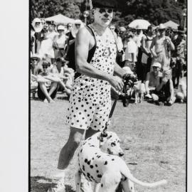 Dog show event, Mardi Gras Fair Day, 1991