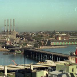 Land cleared for building of Darling Harbour, 1985