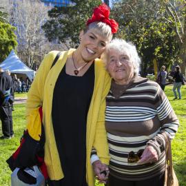 Participants in the NAIDOC celebrations, NAIDOC In The City, Hyde Park, 2014