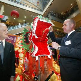 Dotting of the Eye Ceremony, Chinese New Year Official Launch, Market City, Quay Street Haymarket, 2004