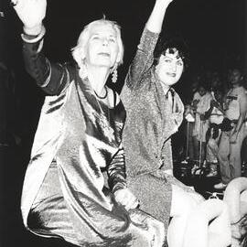 Clover Moore in Sydney Gay and Lesbian Mardi Gras Parade, Darlinghurst, 1994
