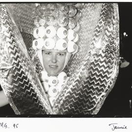 Parade entrant, Sydney Gay and Lesbian Mardi Gras parade, Oxford Street Darlinghurst, 1995
