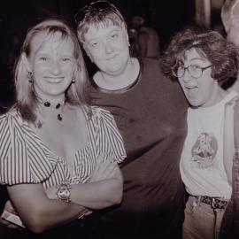 Spectators at Sydney Gay and Lesbian Mardi Gras Parade, Darlinghurst, 1997