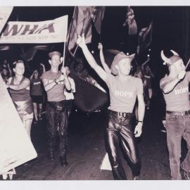 People Living With HIV/AIDS NSW, Sydney Gay and Lesbian Mardi Gras Parade, Darlinghurst, 1997
