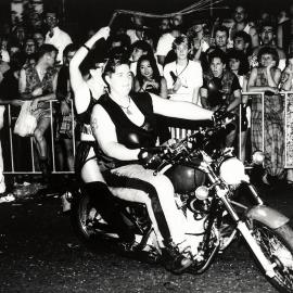 Dykes on Bikes, Sydney Gay and Lesbian Mardi Gras Parade, Darlinghurst, 1997