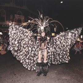 Lyrebird, Sydney Gay and Lesbian Mardi Gras parade, Oxford Street Darlinghurst, 1998
