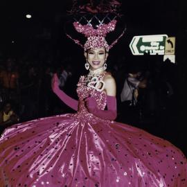 Parade entrant, Sydney Gay and Lesbian Mardi Gras parade, Oxford Street Darlinghurst, 1998