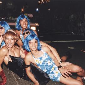 Drag entrants in Sydney Gay and Lesbian Mardi Gras Parade, Darlinghurst, 1999
