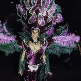 Rene Rivas in Sydney Gay and Lesbian Mardi Gras Parade, Darlinghurst, 1999