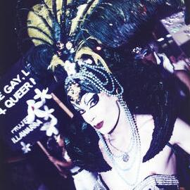 Parade entrants in Sydney Gay and Lesbian Mardi Gras Parade, Darlinghurst, 1996
