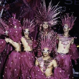 Parade entrants in Sydney Gay and Lesbian Mardi Gras Parade, Darlinghurst, 1996