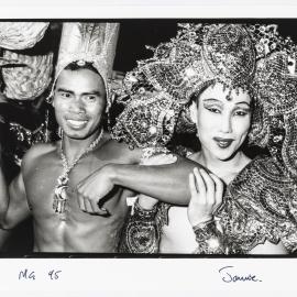 Parade entrants, Sydney Gay and Lesbian Mardi Gras Parade, Oxford Street Darlinghurst, 1995