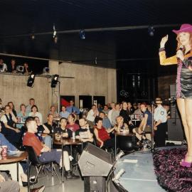 Tina C at Mardi Gras Festival Club, Seymour Centre, City Road Chippendale, 2000