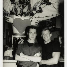 Beresford Hotel staff, Mardi Gras Recovery Party, Bourke Street Surry Hills, 1992