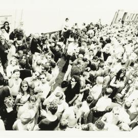Laneway recovery party, Sydney Gay and Lesbian Mardi Gras, Darlinghurst, 1996