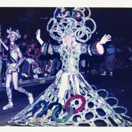 Olympics inspired costumes, Sydney Gay and Lesbian Mardi Gras Parade, 1996