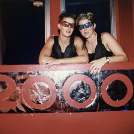 New Years Eve party at Icebox nightclub, Kellett Street Potts Point, 1999