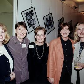 Event organisers of the first Lemons with a Twist social event, 1999